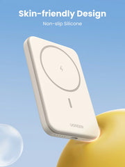 Ugreen 25207 PB560 Wireless Magnetic 5000mAh Power Bank White