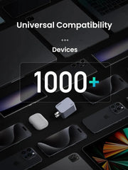 Buy Ugreen 25263 Nexode Pro 65W 3-Port Mini Compact Foldable PPS GaN Fast Wall Charger from Vmart in Pakistan