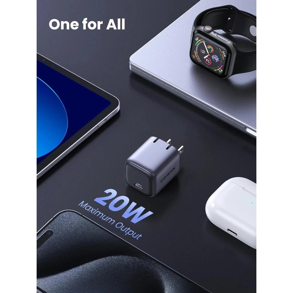 Buy Ugreen 25338 Nexode Mini 20W GAN Fast Charger from Vmart in Pakistan