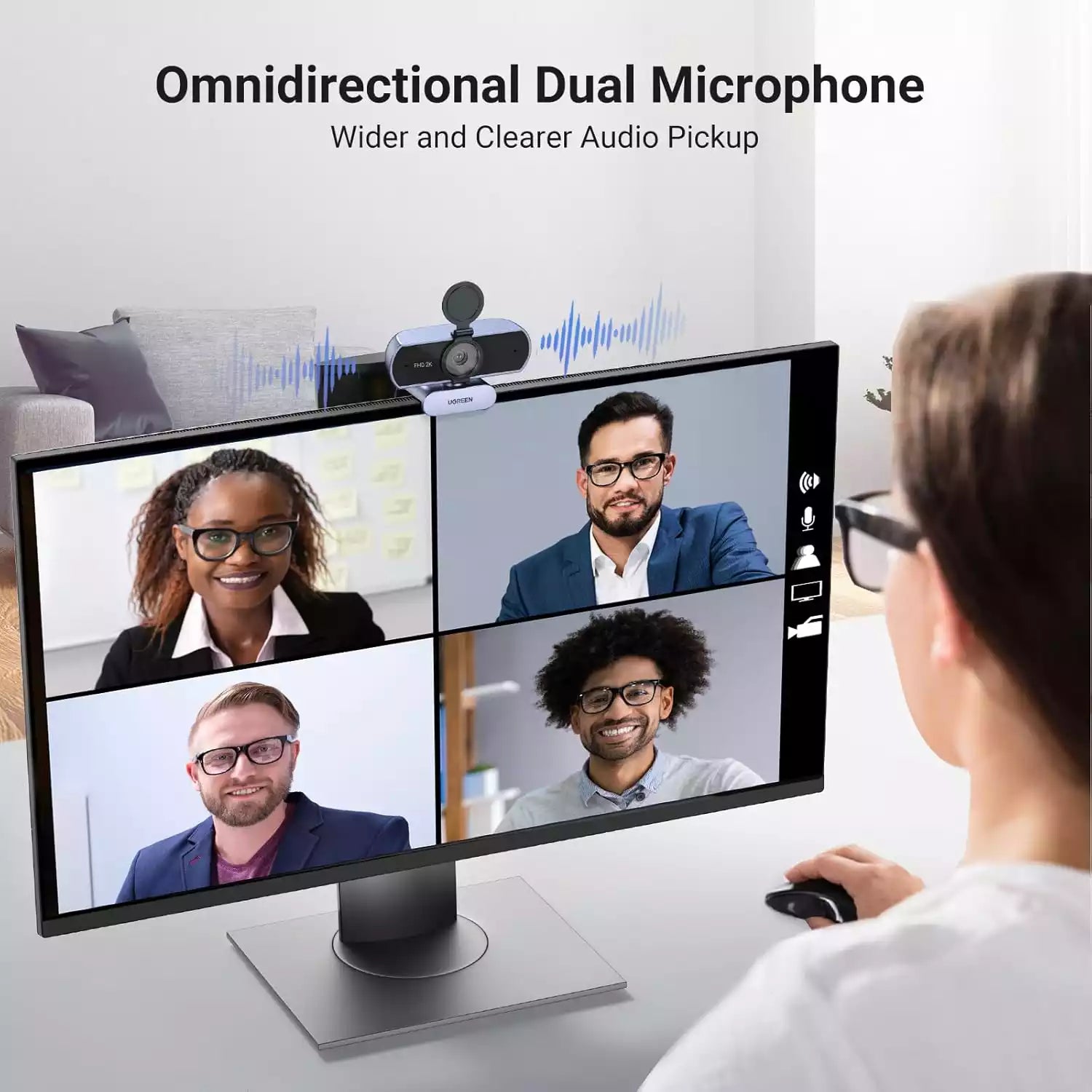 Buy Ugreen 25442 2K Full HD 1080P Webcam from Vmart in Pakistan