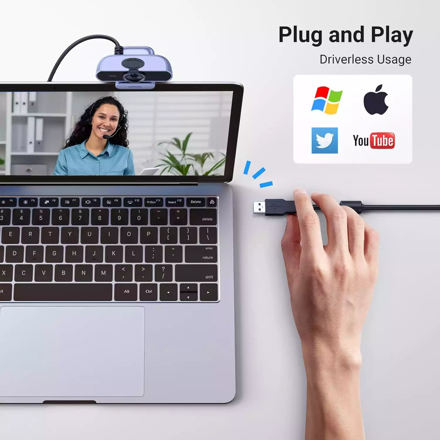 Buy Ugreen 25442 2K Full HD 1080P Webcam from Vmart in Pakistan