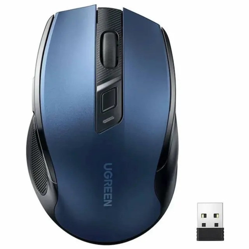 Buy Ugreen 25753 Wireless Ergonomic Silent Click Mouse Blue from Vmart in Pakistan