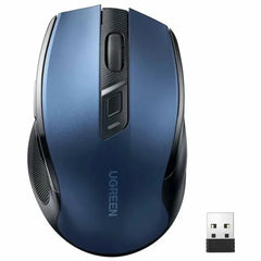 Buy Ugreen 25753 Wireless Ergonomic Silent Click Mouse Blue from Vmart in Pakistan