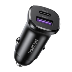 Buy Ugreen 25845 USB-C USB-A 30W Car Charger Black Vmart in Pakistan