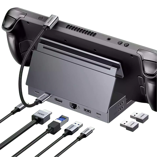 Buy Ugreen 25869 9 in 1 Steam Deck Docking Station (4K@60Hz PD 100W) Vmart in Pakistan