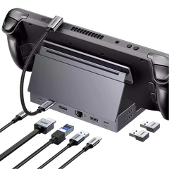 Buy Ugreen 25869 9 in 1 Steam Deck Docking Station (4K@60Hz PD 100W) Vmart in Pakistan