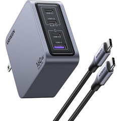 Buy Ugreen 25876 Nexode Pro 160W 4-Port GaN USB-C/USB-A Charger Vmart in Pakistan