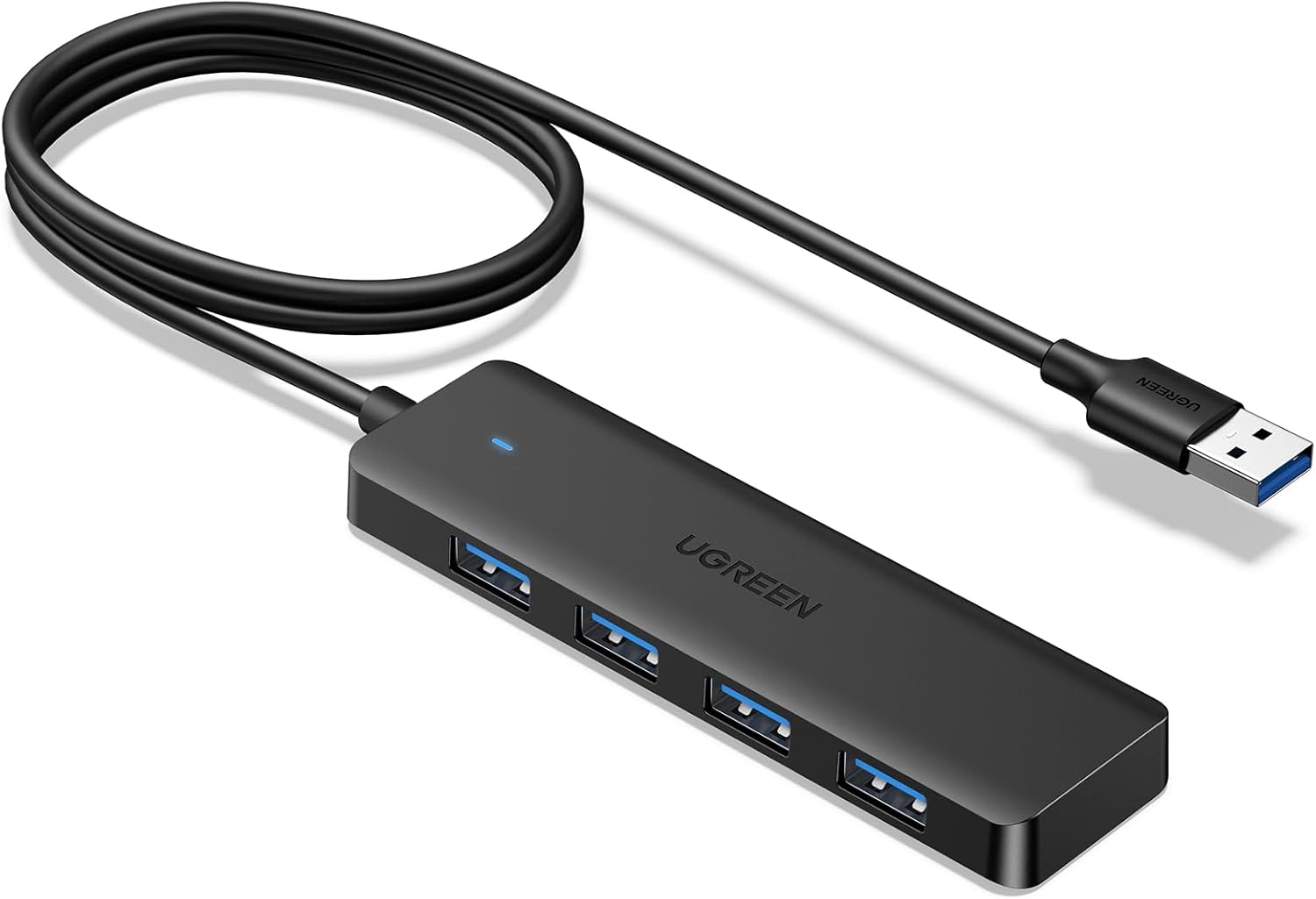 Buy Ugreen 25946 4 Ports USB A 3.0 Hub Black 0.6m from Vmart in Pakistan