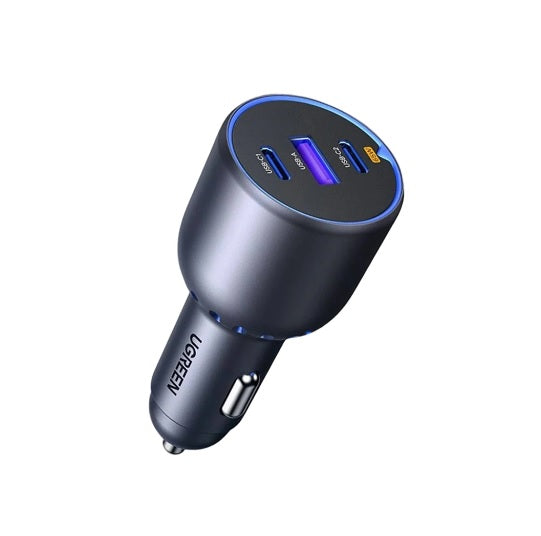 Buy Ugreen 35025 130W Dual Type-C & 1x USB Port Metal Car Charger Vmart in Pakistan