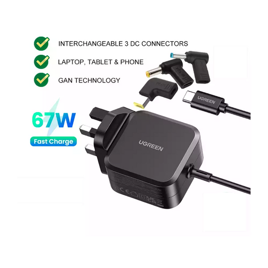 Buy Ugreen 35063 67W Power Adapter Uk Plug from Vmart in Pakistan