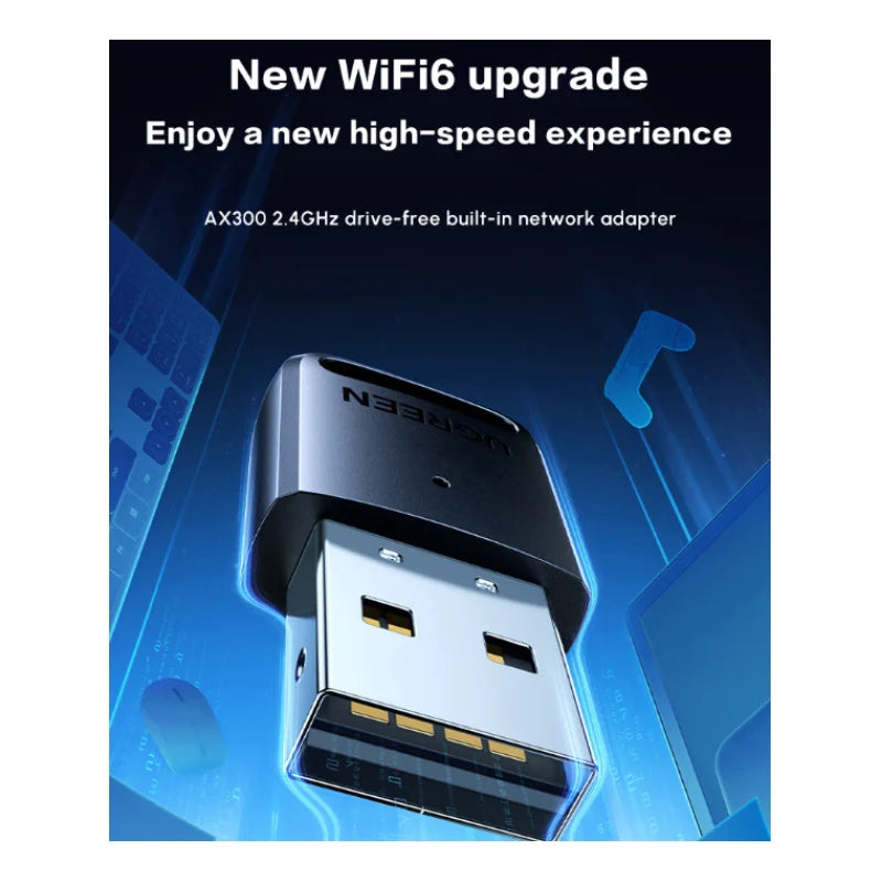 Buy Ugreen 35262 AX300 WiFi 6 Wireless USB Adapter from Vmart in Pakistan