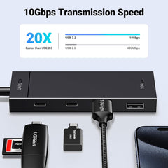 Buy Ugreen 35583 4 in 1 10Gbps USB C Hub from Vmart in Pakistan