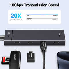 Buy Ugreen 35584 10Gbps USB C Hub with 4 USB C Ports from Vmart in Pakistan
