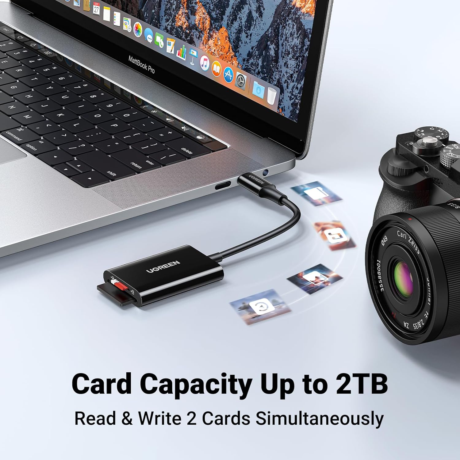 Buy Ugreen 35622 USB-C 3.1 Card Reader For TF/SD Black from Vmart in Pakistan