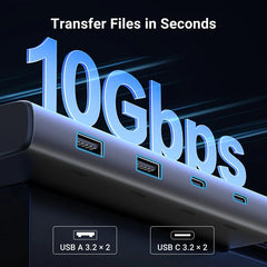 Buy Ugreen 35625 8 in 1 USB C Docking Station with Dual Monitor Vmart in Pakistan