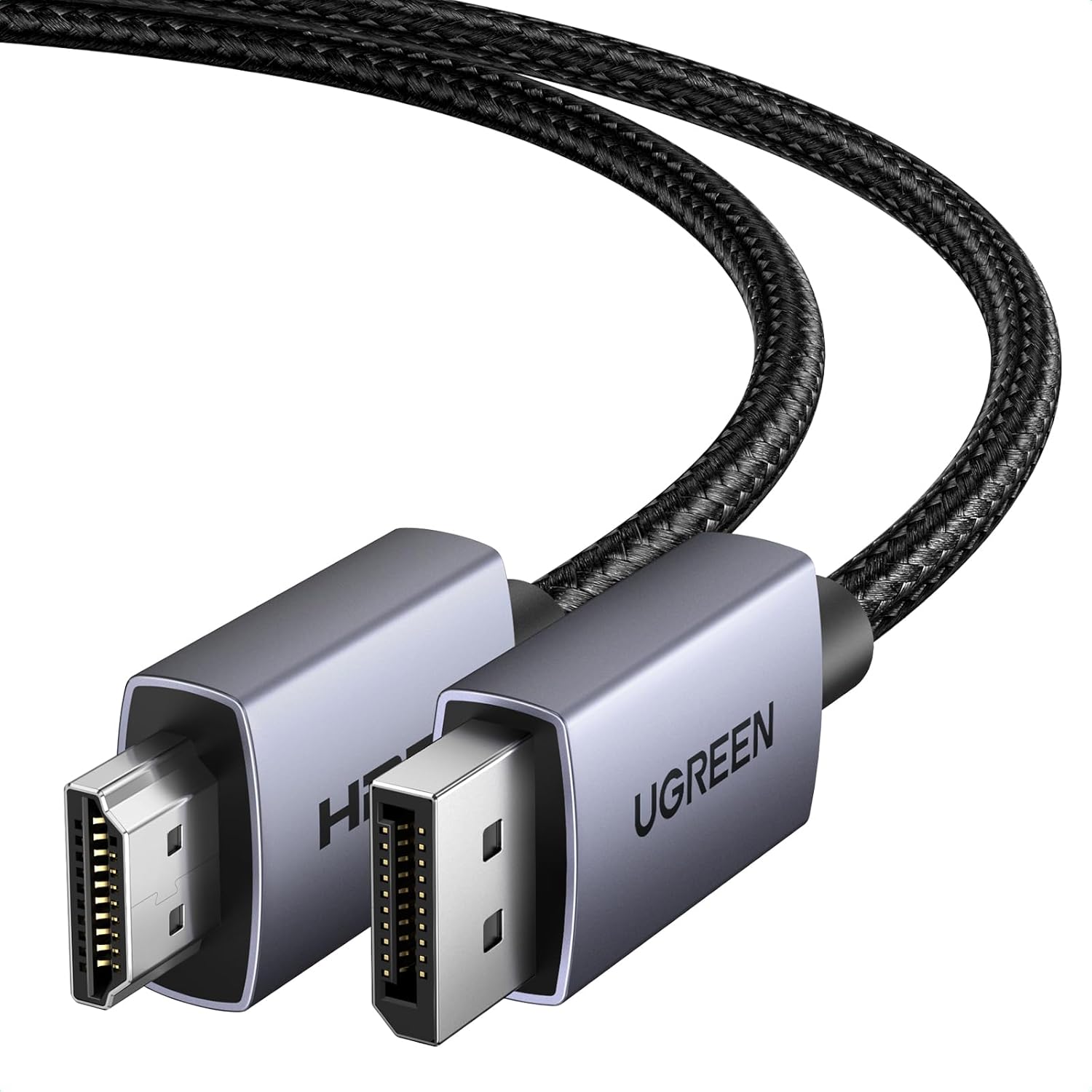 Buy Ugreen 35843 4K DisplayPort to HDMI Cable 1080P@120Hz 3m from Vmart in Pakistan