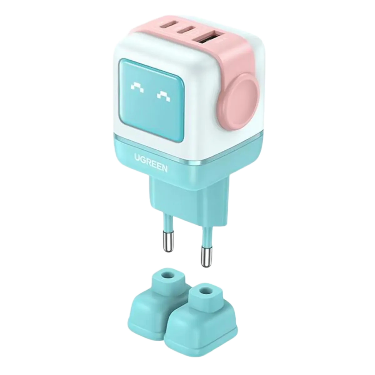 Buy Ugreen 35855 Uno Charger 65W Blue/pink from Vmart in Pakistan