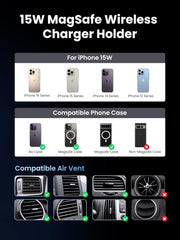 Buy Ugreen 35970 Magnetic Car Wireless Charger from Vmart in Pakistan