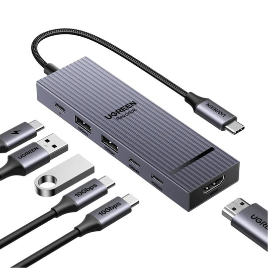 Buy Ugreen 45363 Revodok Pro 106 4K@60Hz 10Gbps USB-C Hub from Vmart in Pakistan