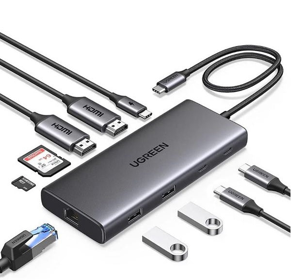 Buy Ugreen 45380 10 In 1 USB C Docking Station from Vmart in Pakistan