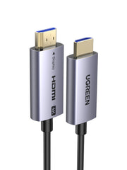 Buy Ugreen 45503 HDMI 4K Fiber Optic Cable Male to Male Aluminum Shell 10m from Vmart in Pakistan