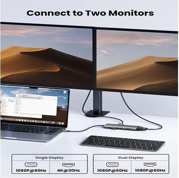 Buy Ugreen 45520 USB-C 11-In-1 Docking Station from Vmart in Pakistan