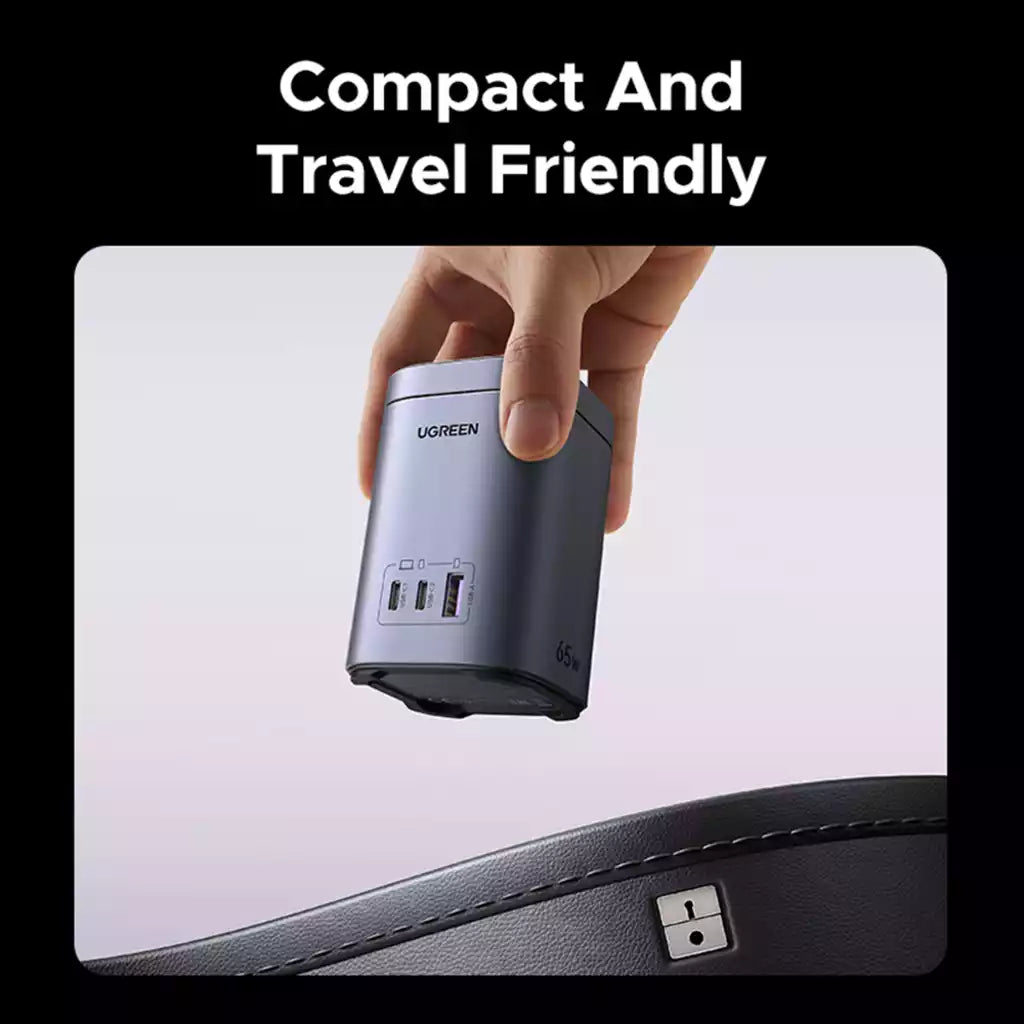 Buy Ugreen 55321 Nexode 65W 4-in-1 Qi2 Charging Station with 15W MagSafe Stand from Vmart in Pakistan