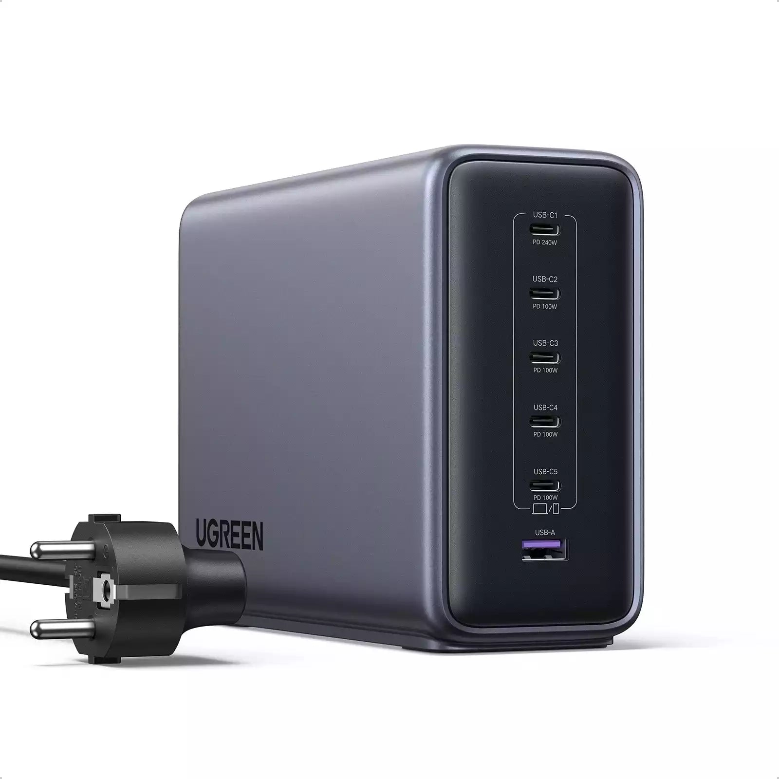 Buy Ugreen 55550B Nexode 500W 6-Port GaN Desktop Fast Charger from Vmart in Pakistan