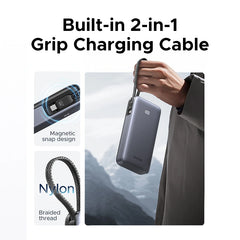 Buy Ugreen 55988 20000mAh 45W Power Bank with Built-in Cable Vmart in Pakistan