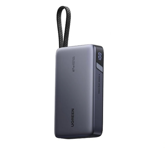 Buy Ugreen 55996 20000mAh 67W Power Bank with Built-in Type C Cable Vmart in Pakistan