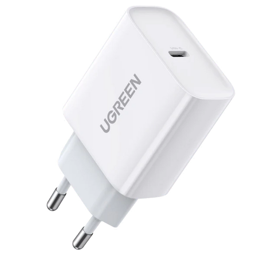 Buy Ugreen 60450 20W USB C Charger with Power Supply PD 3.0 Vmart in Pakistan