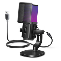 Buy Ugreen 65629 Noise-Cancelling RGB 7-Light USB Desktop Microphone from Vmart in Pakistan