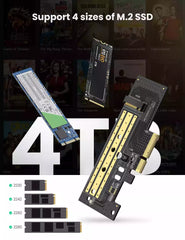 Buy Ugreen 70503 M.2 NVME to PCI Express 3.0 x4 Adapter Card from Vmart in Pakistan