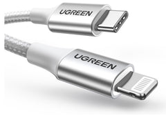 Buy Ugreen 70525 USB C to Lightning MFI Cable 3A PD Fast Charging 2m Vmart in Pakistan