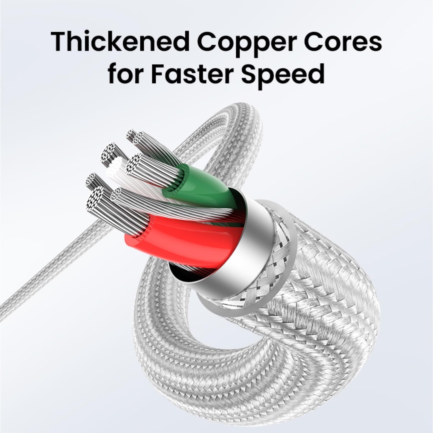 Buy Ugreen 70525 USB C to Lightning MFI Cable 3A PD Fast Charging 2m Vmart in Pakistan