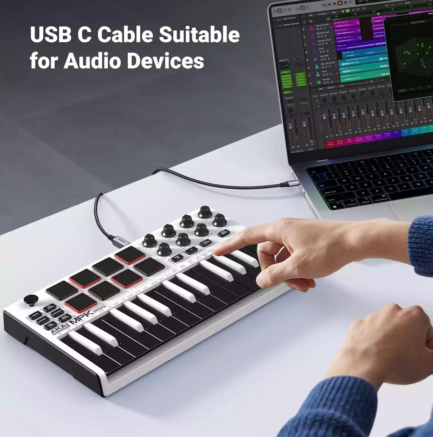 Buy Ugreen 80807 USB B to USB C Printer Cable 2m from Vmart in Pakistan