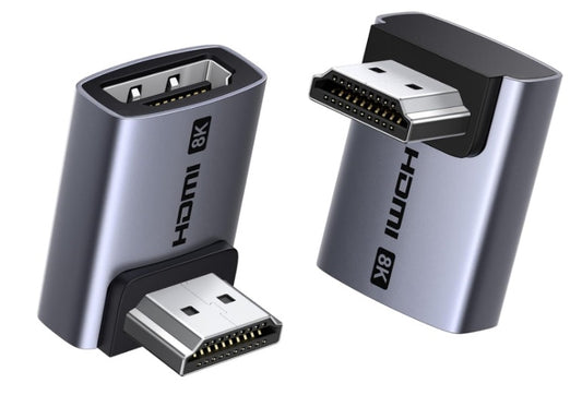 Buy Ugreen 85632 10K 8K@60Hz HDMI 2.1 Right Angle Male to Female Adapter 2 Pack from Vmart in Pakistan