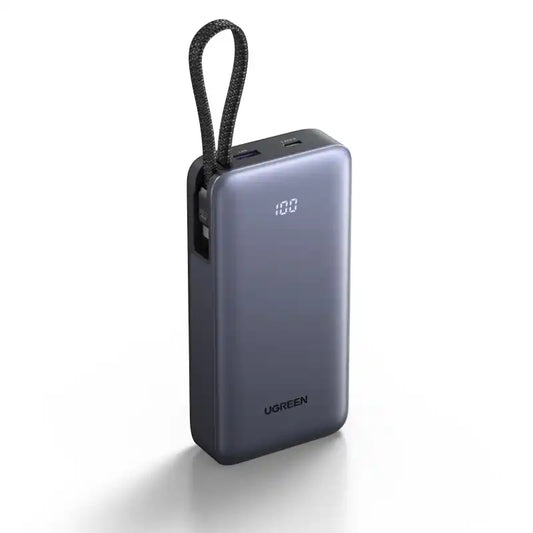Buy Ugreen 95178 Nexode 20000mAh 55W Fast Charging Power Bank with Built-in USB-C Cable from Vmart in Pakistan