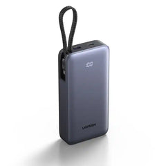 Buy Ugreen 95178 Nexode 20000mAh 55W Fast Charging Power Bank with Built-in USB-C Cable from Vmart in Pakistan