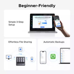 Buy Ugreen NASync DXP4800 4-Bay Desktop NAS from Vmart in Pakistan
