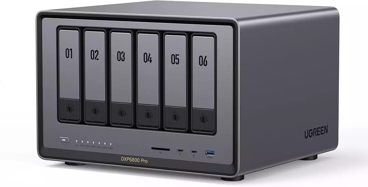 Buy Ugreen NASync DXP6800 Pro 6-Bay Desktop NAS from Vmart in Pakistan