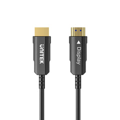 Buy Unitek C11072BK 4K 60Hz HDMI Fiber Optic Cable 50m from Vmart in Pakistan