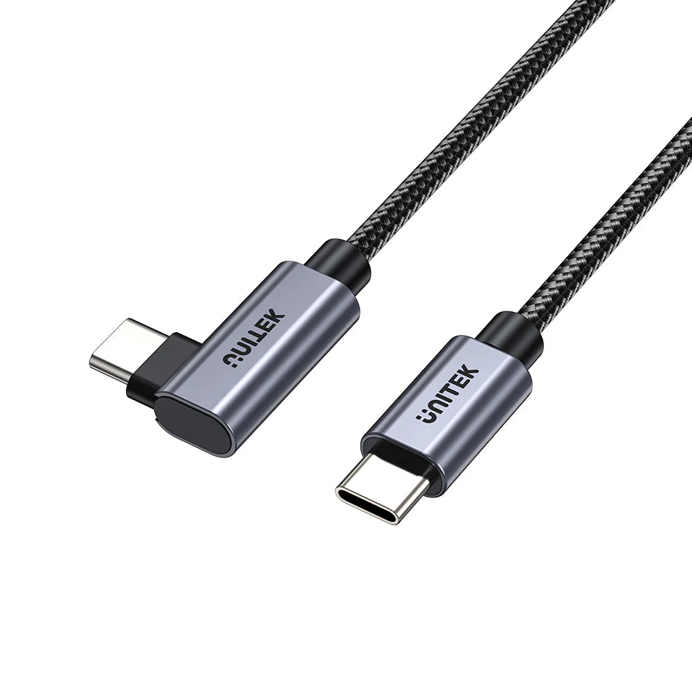 Buy Unitek C14123BK 100W USB-C Cable 90 Degree 5m from Vmart in Pakistan
