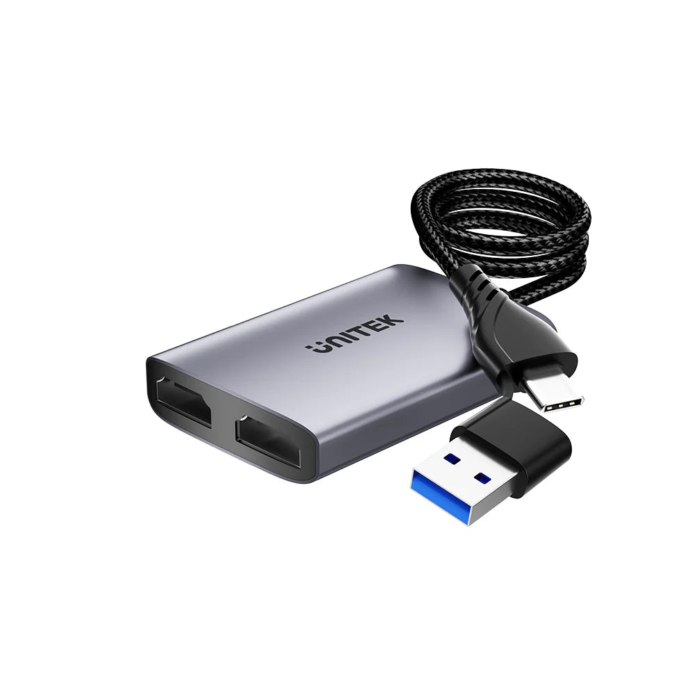 Buy Unitek V1427A01 USB C/A Dual HDMI Adapter from Vmart in Pakistan