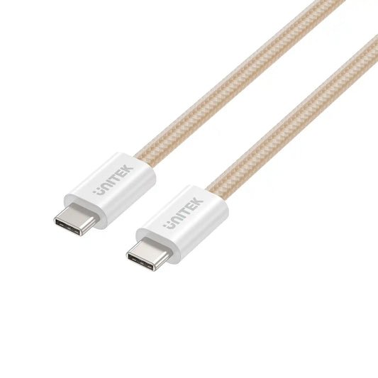 Buy Unitek C14141AWH01 100W Magnetic USB-C Cable Cream Latte 1m Vmart in Pakistan