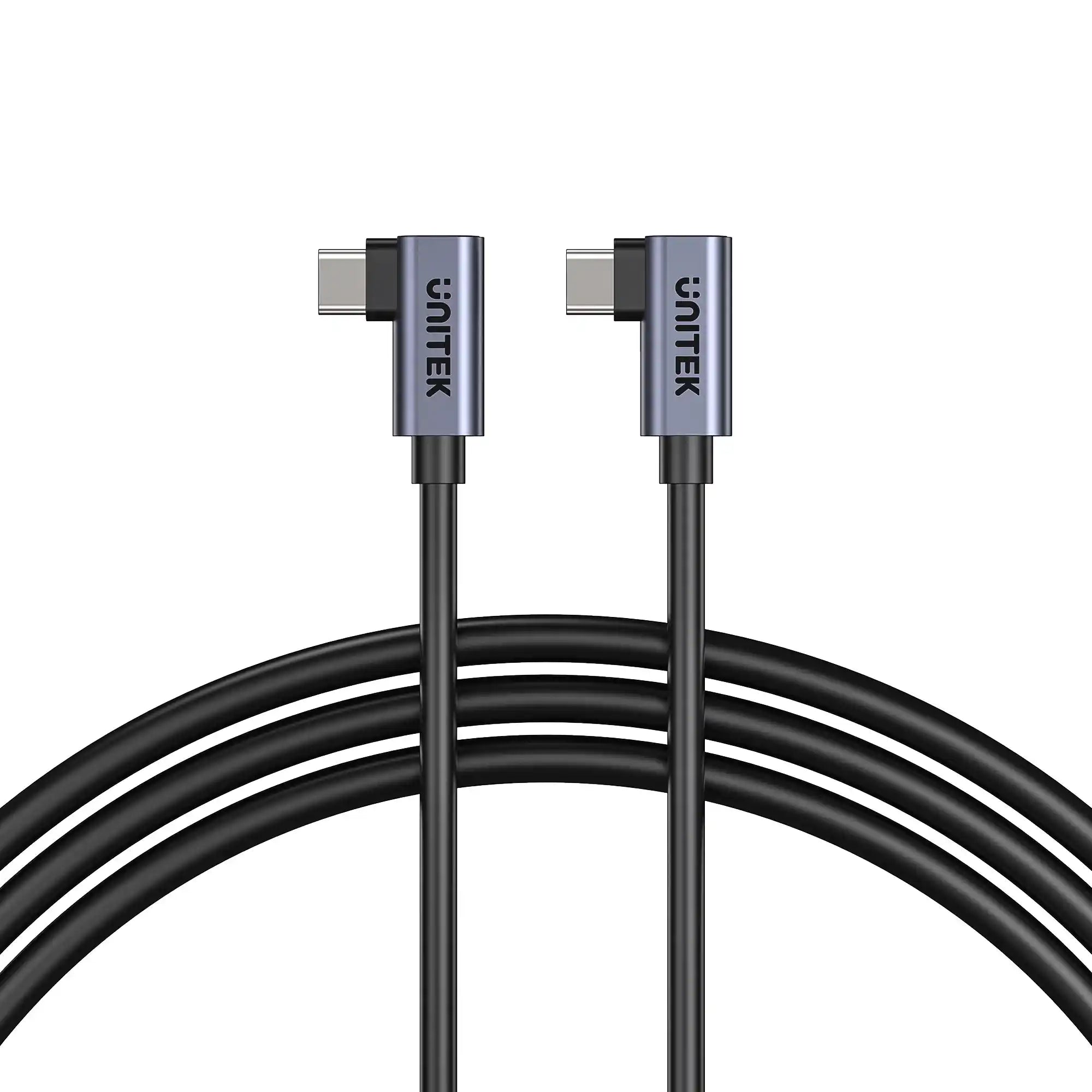 Buy Unitek C14147ABK01 PD 100W USB-C Cable Dual 90 Degree 1m from Vmart in Pakistan