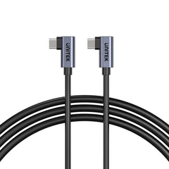 Buy Unitek C14147ABK01 PD 100W USB-C Cable Dual 90 Degree 1m from Vmart in Pakistan