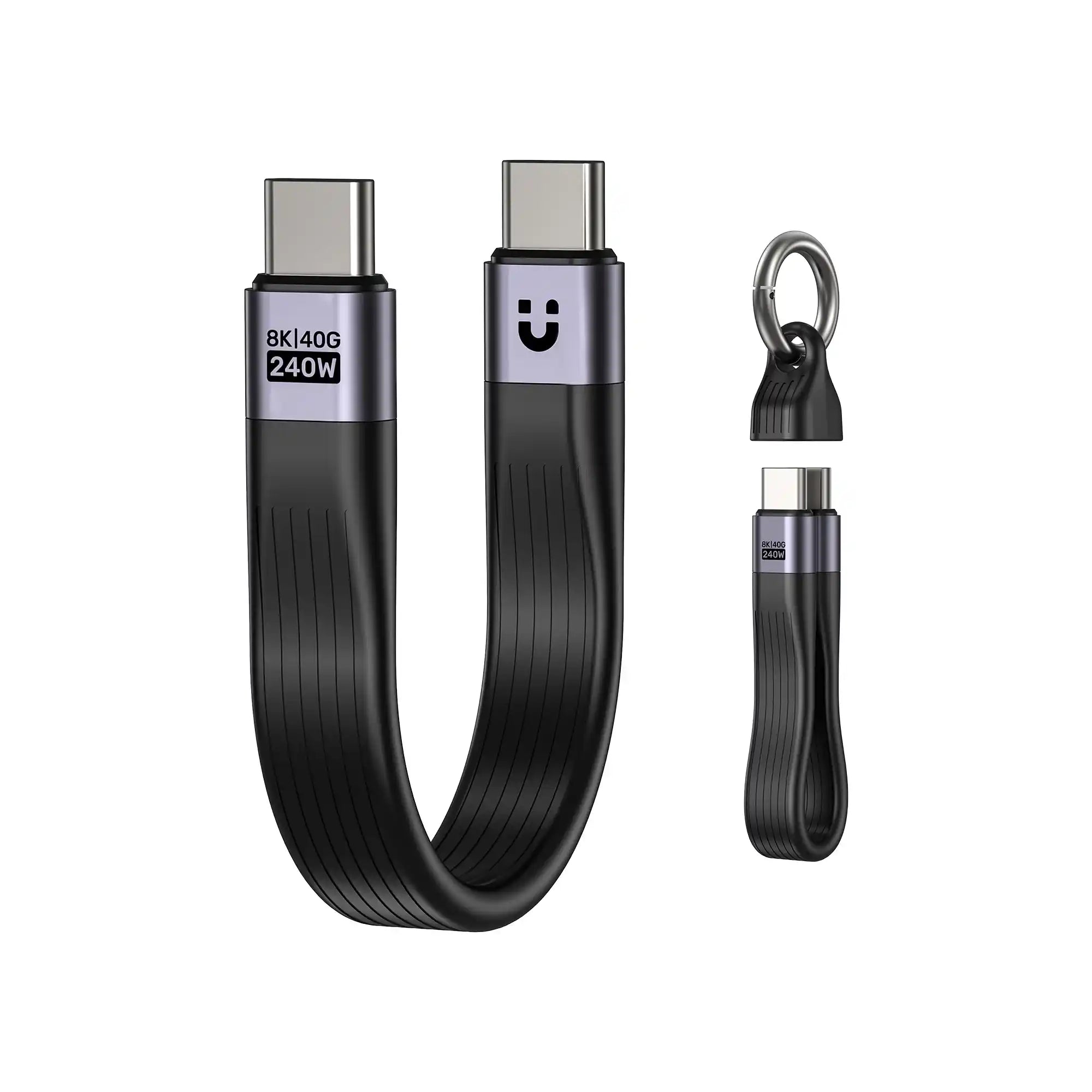 Buy Unitek C14179ABK01 Full-Featured USB4 Keychain Cable with 240W PD 0.13m Vmart in Pakistan