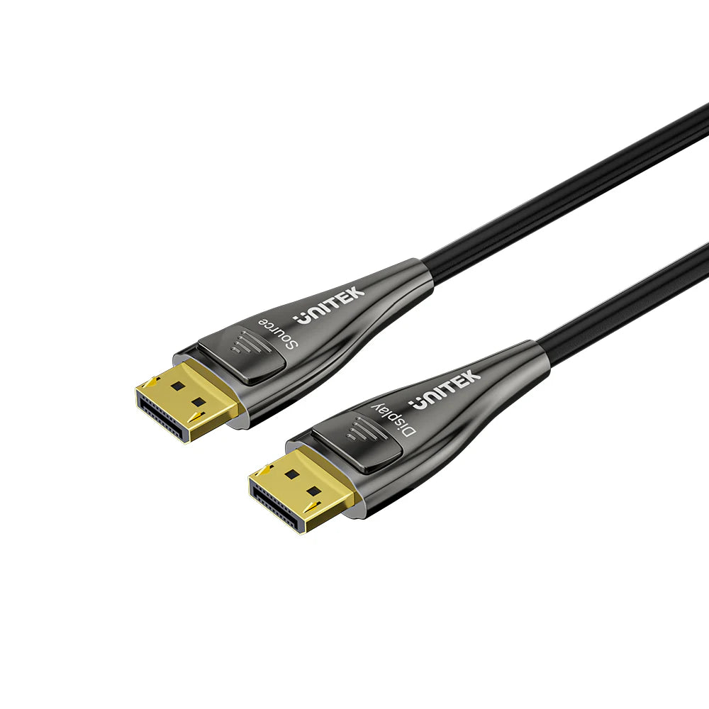Buy Unitek C1631ABK01 8K Fiber Optic DisplayPort 2.1 Cable 10m Vmart in Pakistan