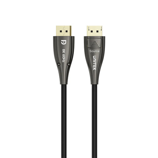 Buy Unitek C1632ABK01 8K DisplayPort 1.4 Fiber Optic Cable from Vmart in Pakistan